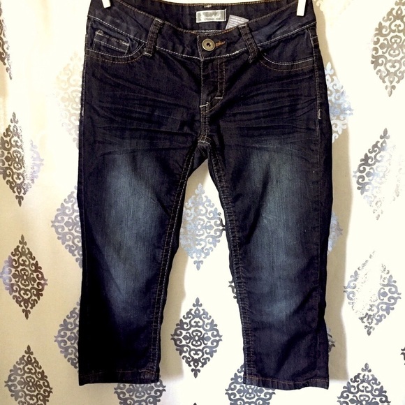 Sound girl Distressed Denim Bermuda Shorts - Picture 1 of 7